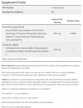 Tri-Chromium 500 mcg with Cinnamon / 90 Vcaps
