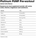 Platinum PUMP Pre-Workout
