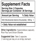 NAD+ Nicotinamide Adenine Dinucleotide 250 mg / 60 Caps