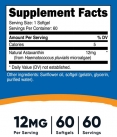 Astaxanthin 12 mg / 60 Softgels