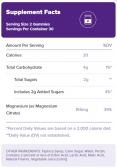 Magnesium Citrate / 60 Gummies