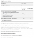 Turmeric Curcumin with BioPerine® / 90 Caps