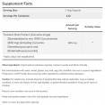 Turmeric Curcumin 665 mg / 120 Vcaps