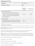 Tri-Chromium 500 mcg with Cinnamon / 180 Vcaps