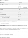 Glucosamine & Chondroitin with Trace Minerals / 120 Vcaps