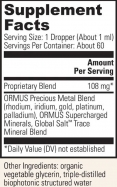 ORMUS Earth Minerals™ / 59.2 ml