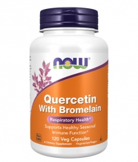 NOW Quercetin with Bromelain / 120 Vcaps