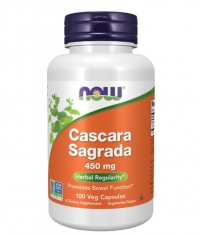 NOW Cascara Sagrada 450 mg / 100 Vcaps