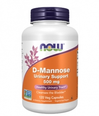 NOW D-Mannose 500 mg / 120 Vcaps