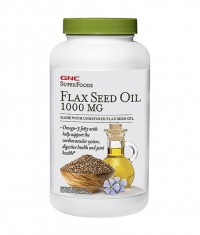 GNC Natural Brand Flax Seed Oil 1000 mg. / 180 Softgels