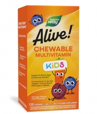 NATURES WAY Alive! Kids Chewable Multivitamin / 120 Chews