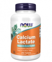 NOW Calcium Lactate 255 mg / 250 Tabs