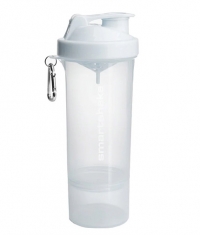 SMART SHAKE 2Go Smart Shaker Slim / Pure White / 500ml