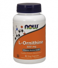 NOW L-Ornithine 500 mg / 60 Vcaps
