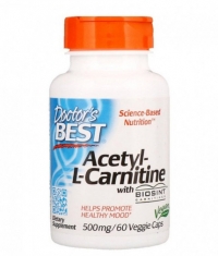 DOCTOR'S BEST Acetyl L-Carnitine 500 mg / 60 Vcaps