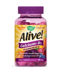NATURES WAY Alive Calcium + Vitamin D3 250mg. / 60 Gummies
