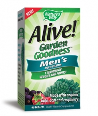 NATURES WAY Alive! Garden Goodness Men's Multi-Vitamin / 60 Tabs