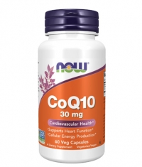 NOW CoQ10 30 mg / 60 Vcaps