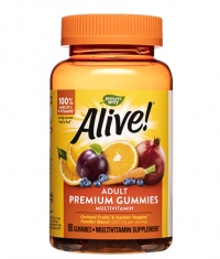 NATURES WAY Alive! Adult Premium Multivitamin Gummies / 90 Gummies