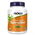 NOW Spirulina 500 mg, Organic / 200 Tabs