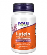 NOW Lutein Esters 10 mg / 60 Softgels