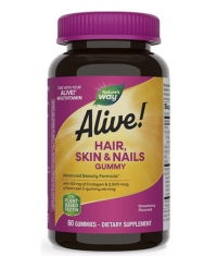 NATURES WAY Alive! Hair, Skin & Nails / 60 Gummies