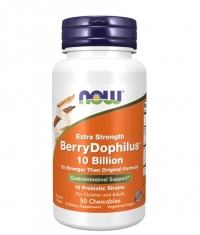 NOW BerryDophilus 10 Billion Extra Strength / 50 Chews