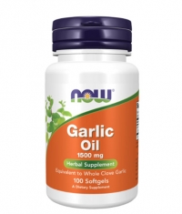 NOW Garlic Oil 1500 mg / 100 Softgels