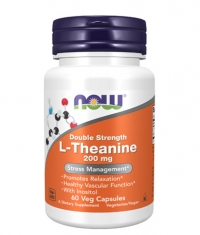 NOW L-Theanine 200 mg / 60 Vcaps