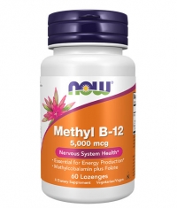 NOW Methyl B-12 5000 mcg / 60 Lozenges