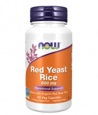 NOW Red Yeast Rice 600 mg / 60 Vcaps