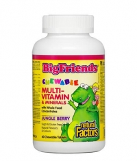 NATURAL FACTORS Big Friends Children's Chewable Multi-Vitamins & Minerals / 60 Chews.