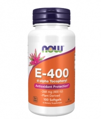 NOW Vitamin E-400 IU D-Alpha / 100 Softgels