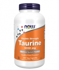 NOW Taurine, Double Strength 1000 mg / 250 Vcaps