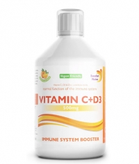 SWEDISH NUTRA Vitamin C 500 mg + D3 + Zinc / 500 ml