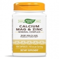 NATURES WAY Calcium, Magnesium & Zinc / 100 Caps