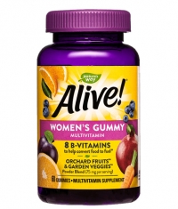 NATURES WAY Alive! Women's Gummy Multivitamin / 60 Gummies