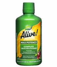 NATURES WAY Alive! Complete Liquid Multivitamin Max Potency / 900 ml