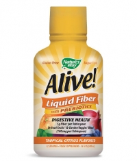 NATURES WAY Alive! Liquid Fiber With Prebiotics / 480 ml