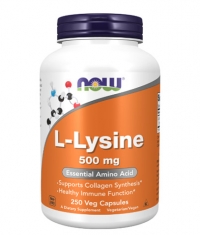 NOW L-Lysine 500 mg / 250 Vcaps