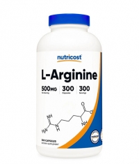 NUTRICOST L-Arginine 500 mg / 300 Caps