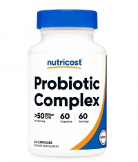 NUTRICOST Probiotic Complex 50 Billion Active Probiotics / 60 Caps