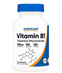 NUTRICOST Vitamin B1 Thiamine 100 mg / 120 Caps