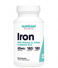 NUTRICOST Iron for Women 65 mg / 180 Caps