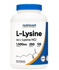 NUTRICOST L-Lysine 500 mg / 250 Caps