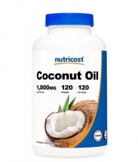 NUTRICOST Coconut Oil 1000 mg / 120 Softgels