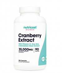 NUTRICOST Cranberry Extract for Women 350 mg / 180 Caps