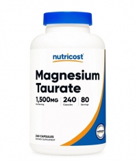 NUTRICOST Magnesium Taurate 500 mg / 240 Caps