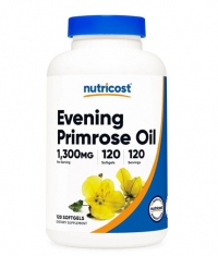 NUTRICOST Evening Primrose Oil 1300 mg / 120 Softgels