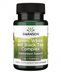 SWANSON Green, White & Black Tea Complex 240 mg / 60 Caps